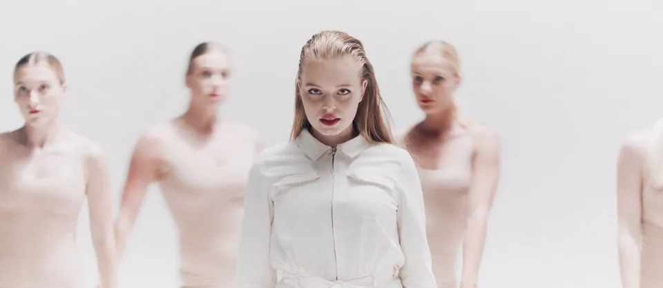 Still from the “Yellow” music video (5/9)